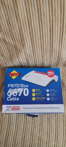 Fritzbox 6670 Cable Wi-Fi 7  Lan 2,5gb Nuovo 