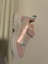 Sneakers Girls Pink Baby Toddler Size 5 No Tie
