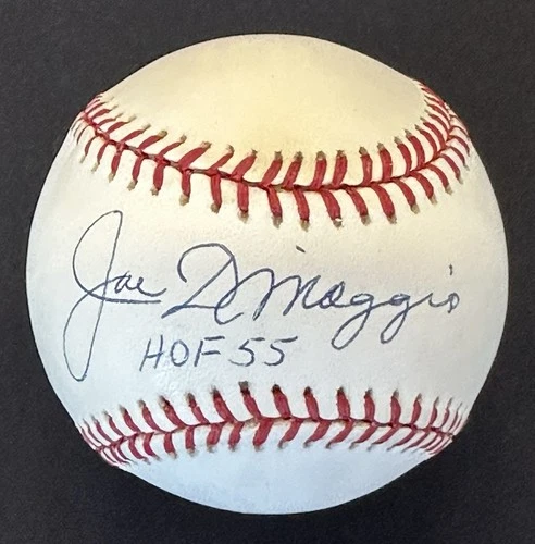 JOE DIMAGGIO Signed 1994 Official World Series Baseball - HOF 55 - Revolution