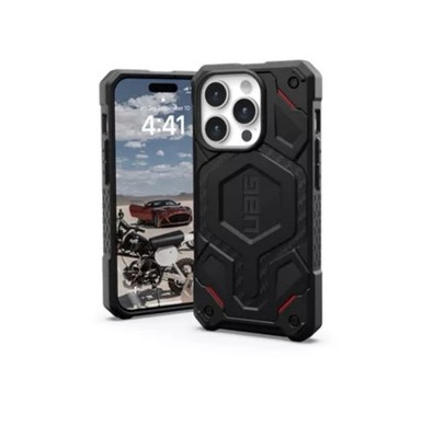 UAG Monarch Pro Case for MagSafe for Apple iPhone 15 Pro - Carbon Fiber
