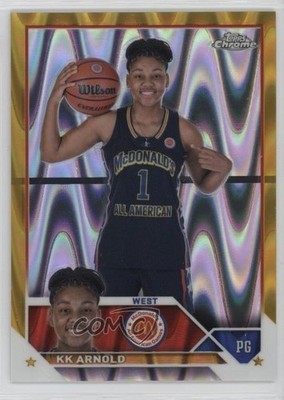2023 Chrome McDonald's All American Gold RayWave Refractor /50 KK Arnold 0q5k