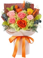 Preserved Flowers Bouquet Forever Delivery Eternal Roses