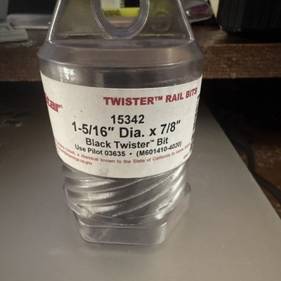 Twister 15342 Cobalt Annular Cutter 1-5/16 in Dia x 7/8 in Black