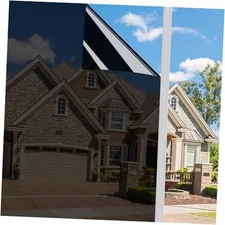  One Way Window Privacy Film, Window Tint for Home 35.4 Inch x 9.8 Feet Black