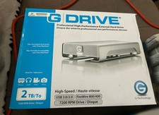 G-Technology GDREU3PB20001BDB 2TB External 72...