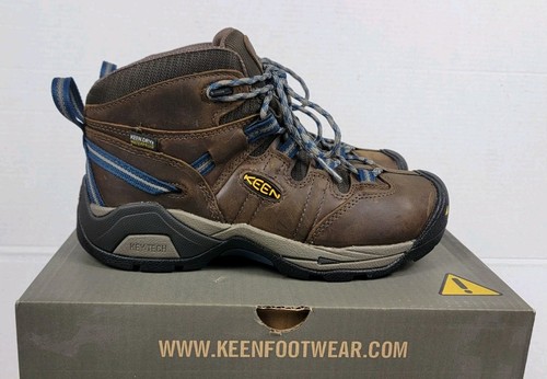 Keen Utility Men's Detroit XT Mid Steel Toe Waterproof Work Boots Size 8D New - Picture 3 of 14