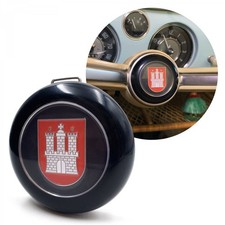 Vw Steering Wheel Hamburg Horn Button Fits 1962-71 Beetle Ghia Type 3