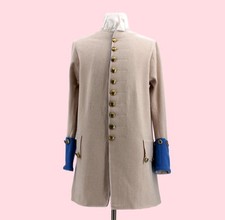 French Justaucorps Coat   Compagnies Franches de la Marine 1754  1755 