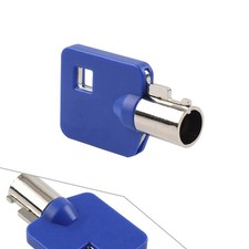 Uncut Blade Blank Ignition Key Blue Fit Harley Touring FL Dyna FLD FXD Softail