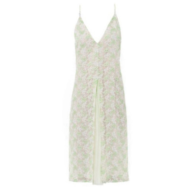 Christopher Kane  lace Slip dress in lime size UK8 BNWT