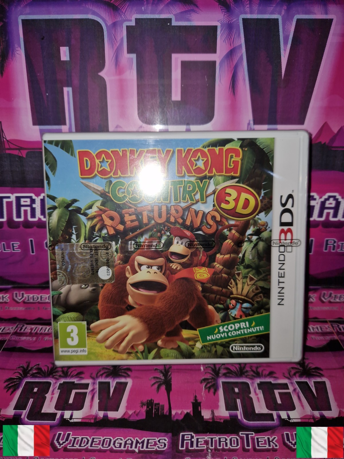 OFFERTA Donkey Kong Country Returns 3D Nintendo 3DS ITA Sigillato