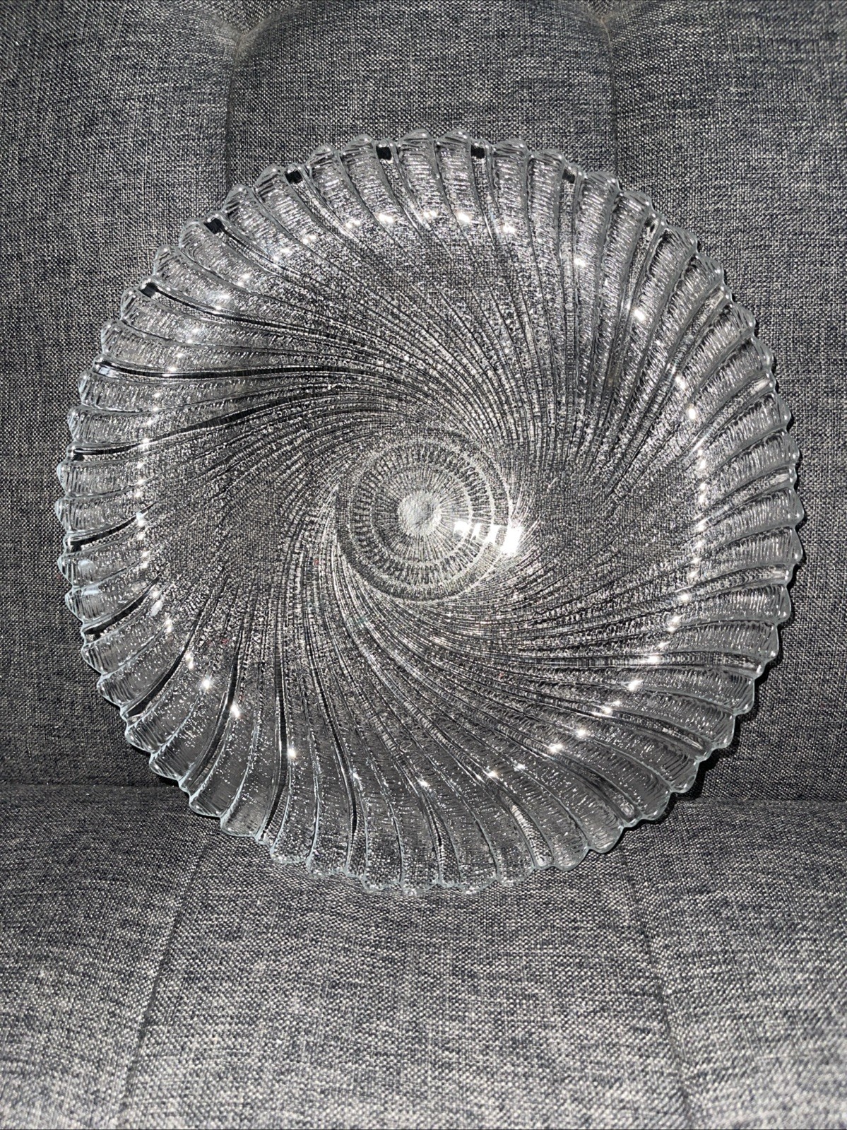 Arcoroc Seabreeze Swirl Dinner Plate Frosted Dinnerware Replacement 10"