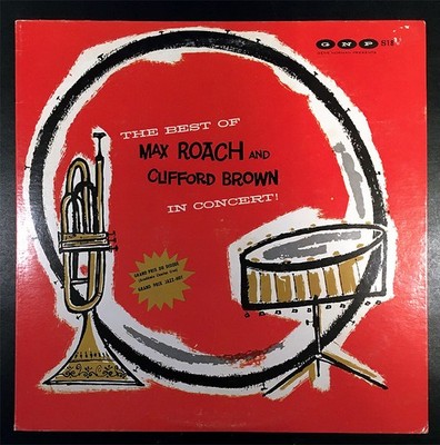 The Best of Max Roach and Clifford Brown in Concert - Vinyl LP Jazz Hard Bop VG+