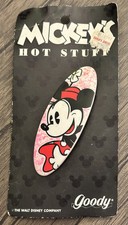 RARE Vintage Disney Mickey s Hot Stuff Minnie Mouse Barrette By Goody NOS NEW