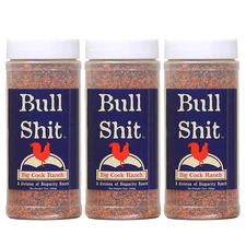 Bullshit Steak Seasoning from  12 Ounce (Pack of 3)
