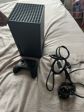 Microsoft Xbox Series X 1TB Black 4K UHD Console Bundle w/ Controller & Cables