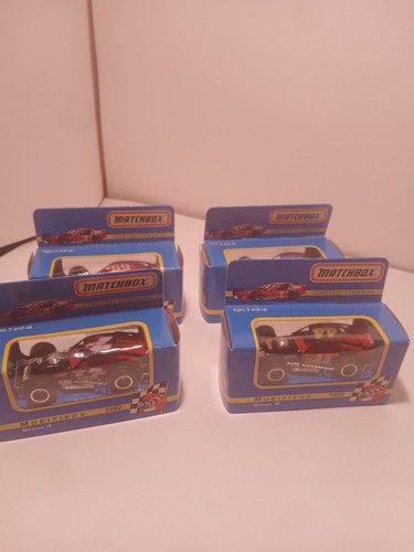 Set of 4 Matchbox Modifieds 1992 Seies 4 Edition in Good Condition