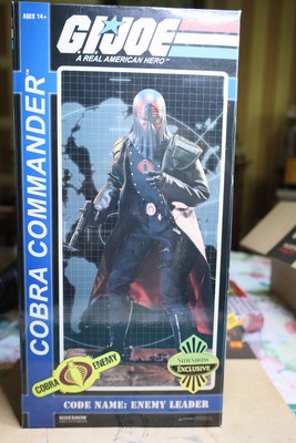 G.I. Joe Cobra Commander Sideshow Collectibles - Exclusive Edition Mint in Box