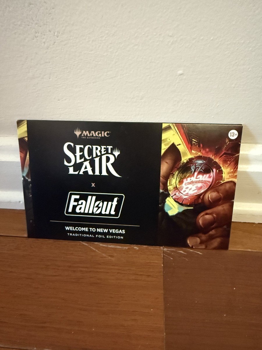 MTG Secret Lair Fallout: Welcome to New Vegas Traditional Foil