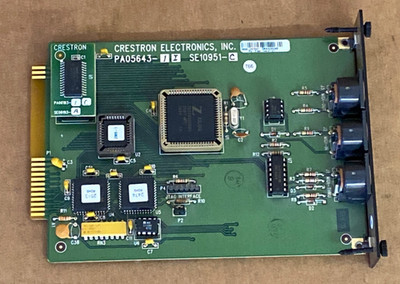 Crestron CNXMIDI MIDI Interface Card PA05643 SE10951 Rack Module AV
