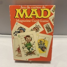 MAD Magazine Card Game 1980 Vintage Parker Brothers Complete Very Good Condition