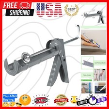 Bates- Caulking Silicone Gun, 10:1 Thrust Ratio, Hand Caulking Guns, No Drip