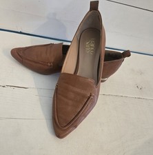 Franco Sarto Women's Leather Susie Loafers. Size 8