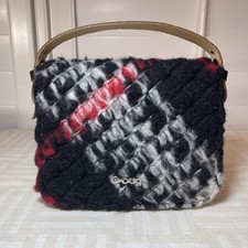 O BAG Borsa piccola con manico Made in Italy nera rossa grigia