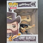 Funko Pop! Rocks Motorhead Lemmy Kilmister Vinyl Figure Box #49 **NEW IN BOX**