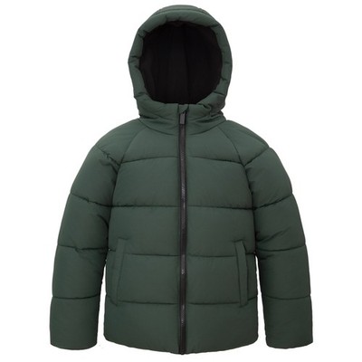 Rokka&Rolla Boys' Water-Resistant Ripstop Shell Winter Coat Fleece Lined Puffer