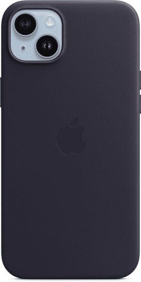 Apple Blau Iphone 14 Plus Leather Case With Magsafe - Ink - Image 3