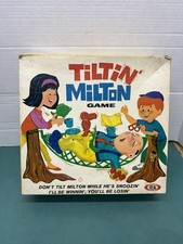 Vintage 1968 Tiltin Milton Game Tilton Wacky Balancing Game By Ideal. Read