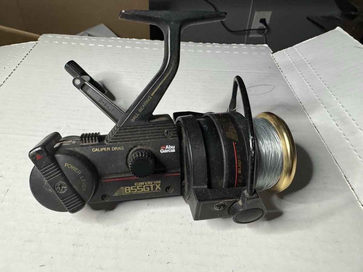 RARE*** Vintage Abu Garcia Cardinal 855GTX Spinning Fishing Reel