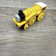 Thomas  Friends Wooden Railway Molly Train Engine Car Yellow