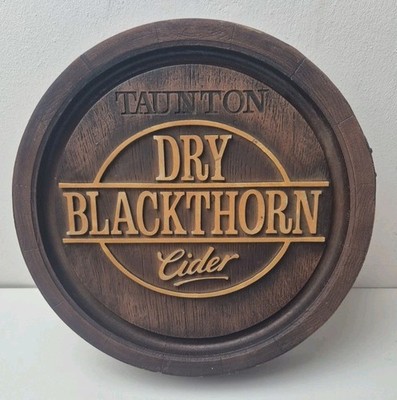 Taunton Dry Blackthorn Apfelwein Fass Wandbehang Bar Schild Pub Fass  
