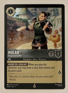 Disney Lorcana Mulan | eBay