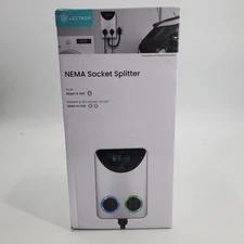 Lectron NEMA Socket Splitter (50A NEMA 14-50p to NEMA 14-50/NEMA 14-50 Splitter)