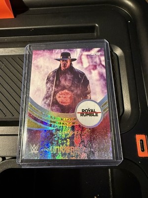 2025 Topps WWE Universe Undertaker /99 Royal Rumble