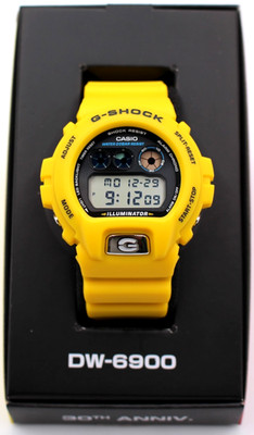 CASIO G-SHOCK DW-6900TR-9JR DW-6900 30TH ANNIVERSARY MODELS Yellow Watch 2025