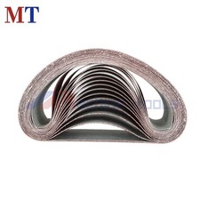 15Pack Belts Mix 4"x24" Sanding Belts Aluminium Oxide Sanderpaper 40/80/120 Grit