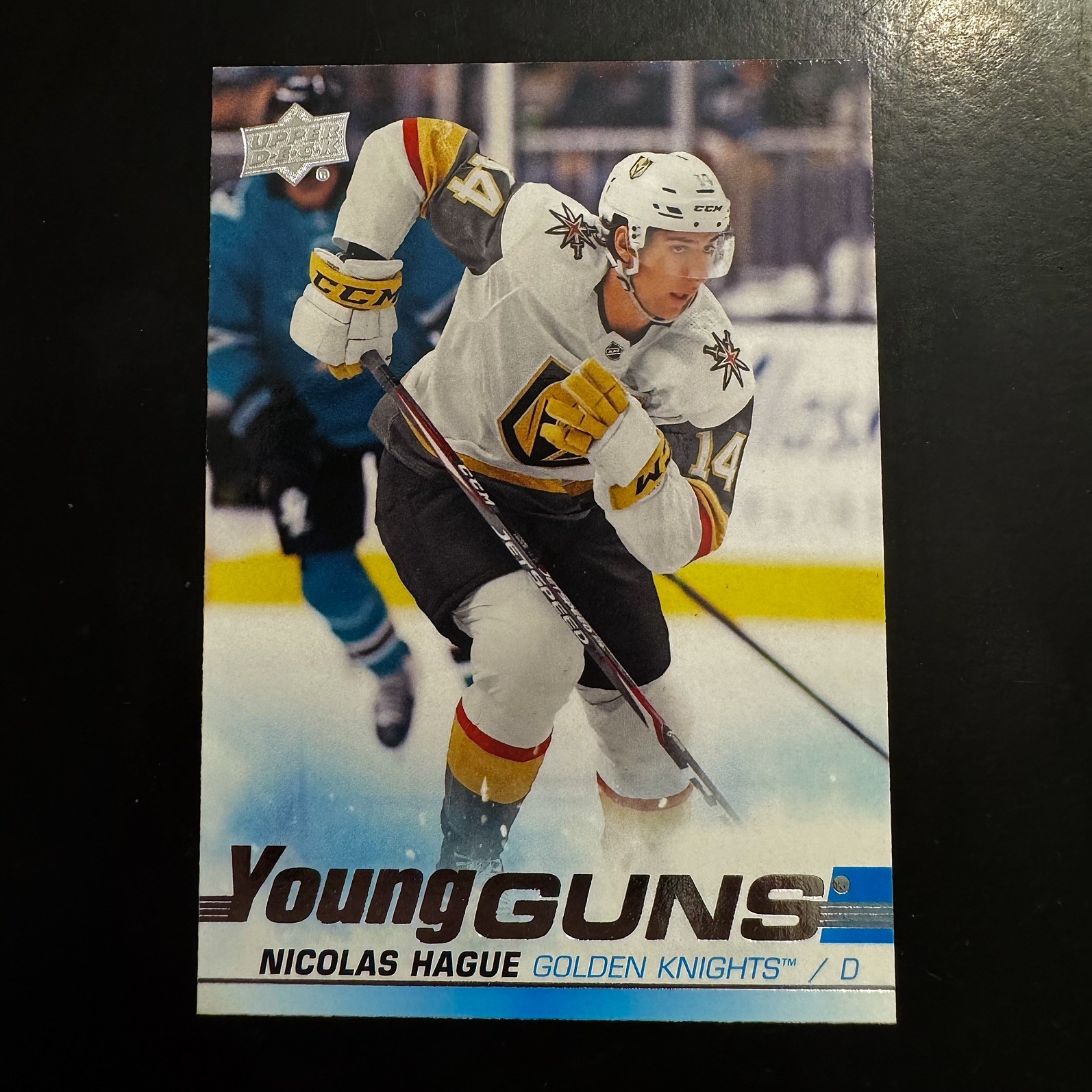 2019-20 Upper Deck Young Guns Nicolas Hague #489 Rookie RC