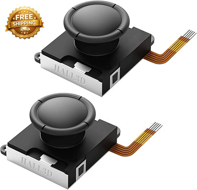 TMR Hall Effect Joystick Replacement for Joycon (2Pcs Single) for Switch/Lite