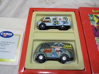 CORGI SUPER HEROES XMEN MORRIS J VAN & BEDFORD CA VAN