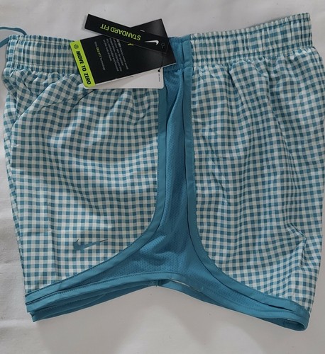New Women's Nike Tempo Gingham Printed 