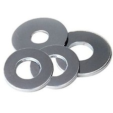 Image of Wot-Nots Steel Washer - Flat - 1/4In. - Pack Of 20 - PWN059