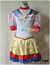 Eternal Sailor Moon Cosplay Costume Battle Dress H008