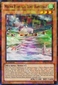 Mecha Phantom Beast Hamstrat - BP02-EN124 - Mosaic Rare - 1st Edition x3 - Near