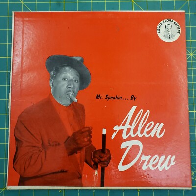 Mr Speaker By Allen Drew Rare Comedy 12'' Vinyl LP record Giggles Records ex cond