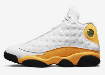 black and yellow jordan retro 13