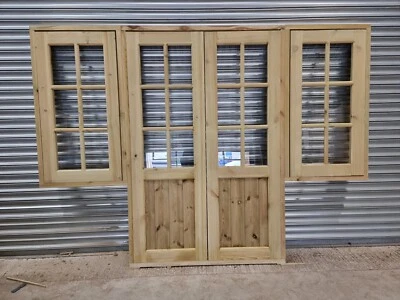 VERANDA Doors - and - windows for Summerhouse with glass, frame, accessor Delivery